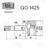 GO1425 ШРКШ Nissan Almera N16 (00-) 1.5i (н25/вн21/abs44) (зовн.) (GO 1425) Trialli TRIALLI підбір по vin на Brocar