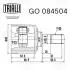 GO084504 ШРКШ внутрішній Sonata 2.0 (98-) AT (зов:25/вн:23) (GO 084504) TRIALLI TRIALLI підбір по vin на Brocar