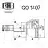 GO1407 ШРКШ зовнішній Qashqai 2.0 (06-) (нар:29/вн:35) (GO 1407) TRIALLI TRIALLI підбір по vin на Brocar