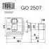 GO2507 ШРКШ внутрішній лів Mazda 3 03- (зов:24/вн:22) (GO 2507) TRIALLI TRIALLI підбір по vin на Brocar