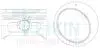 Поршень із пальцем +0.75 (к-кт на двигун) Chevrolet Aveo 1,5 TEIKIN 30104-075 30104-075