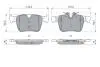 0986460034 BOSCH JAGUAR Гальмівні колодки задн. I-PACE EV400 AWD 18- BOSCH підбір по vin на Brocar