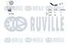 570064 RUVILLE к-кт. ремінь + ролик Audi A3,Skoda Fabia II,Octavia II,SuperB II,Caddy III,CC,Golf VI,Passat 1.6/2.0TD 05- RUVILLE підбір по vin на Brocar