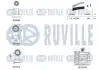 5503121 RUVILLE AUDI К-кт ГРМ (водяна помпа + 3 шт. ролика + кріплення + ремінь) A4 B6 (8E2) 2.0 FSI 02-04 RUVILLE підбір по vin на Brocar