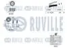 5503021 RUVILLE OPEL К-т ГРМ (ремень+2шт. ролика+помпа) Astra H, Vectra C, 1,9 CDTI RUVILLE підбір по vin на Brocar