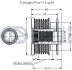 542372 RUVILLE OPEL Шків генератора Astra J 09-, INSIGNIA A, ZAFIRA TOURER C 05- RUVILLE підбір по vin на Brocar