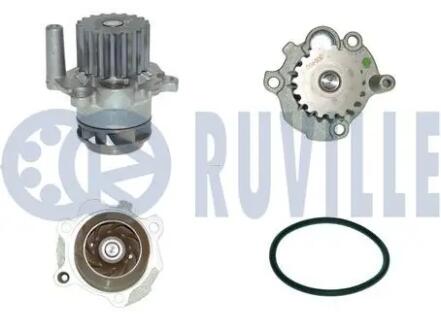 561049 RUVILLE VW Помпа воды Audi,Golf,Passat,Skoda Octavia,Touran,T5 1.9TDI RUVILLE підбір по vin на Brocar