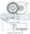 542031 RUVILLE CITROEN Натяжной ролик C4,C5,Scudo,Focus,C-Max,Kuga 2,0TDCI RUVILLE підбір по vin на Brocar