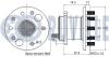 221472 RUVILLE TOYOTA Подшипник ступицы зад. лів. с датчиком ABS Camry 01- RUVILLE підбір по vin на Brocar