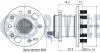 221472 RUVILLE TOYOTA Подшипник ступицы зад. лів. с датчиком ABS Camry 01- RUVILLE підбір по vin на Brocar
