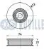 542078 RUVILLE TOYOTA Натяжной ролик Avensis -00, Carina -97, Corola -97. RUVILLE підбір по vin на Brocar