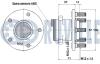 221723 RUVILLE MAZDA Подшипник задний с датчиком ABS Mazda 3/6,CX-5 11- RUVILLE підбір по vin на Brocar