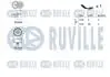 570073 RUVILLE CITROEN К-кт ГРМ (ремінь + 2 ролика) C5 II 2.2 HDi 01- RUVILLE підбір по vin на Brocar