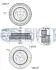 520368 RUVILLE FORD Шків колінвалу Transit 2.2TDCi 06-, CITROEN Jumper RUVILLE підбір по vin на Brocar