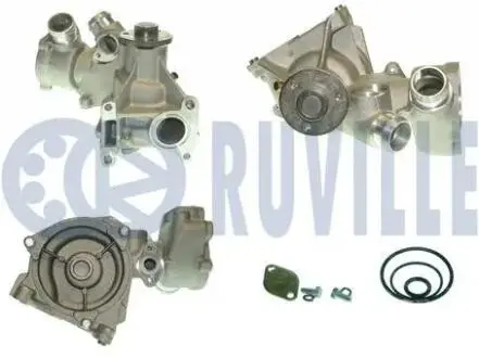 56838 RUVILLE DB Помпа воды с крышкой S124, W124, W202, R129, W210 RUVILLE підбір по vin на Brocar