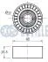 542305 RUVILLE FIAT Ролик натяжит.Alfa Romeo 159 1.9/2.0JTDM 05- RUVILLE підбір по vin на Brocar