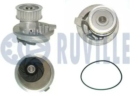 56709P RUVILLE OPEL Помпа воды Astra 1.8, 2.0 92-, Omega 90- RUVILLE підбір по vin на Brocar