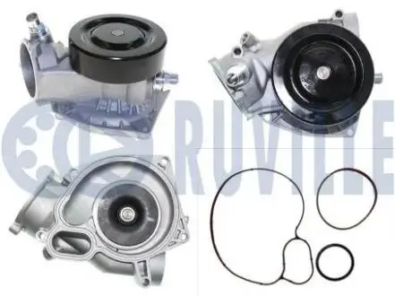 561466 RUVILLE BMW Помпа воды F10, F01, X5, X6 09- RUVILLE підбір по vin на Brocar