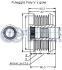 542680 RUVILLE AUDI Шків генератора A4 B8, A5, Q5 RUVILLE підбір по vin на Brocar