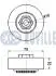 542556 RUVILLE CHEVROLET Ролик SPARK 1.2 10- RUVILLE підбір по vin на Brocar