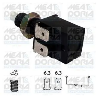 35006 MEATDORIA FORD вимикач STOP-сигналів (під педаль) Escort,Fiesta,Scorpio,Sierra,Transit,DB Vito,Volvo MEAT&DORIA підбір по vin на Brocar