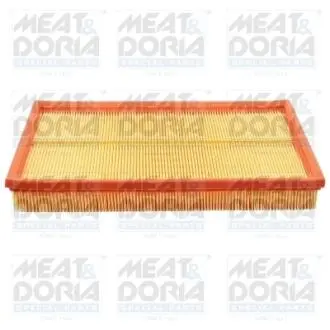 18567 MEATDORIA VW фільтр повітряний Golf II 1.6D,Audi 80 1.8/2.3,T III 1.6/1.7D MEAT&DORIA подбор по vin на Brocar