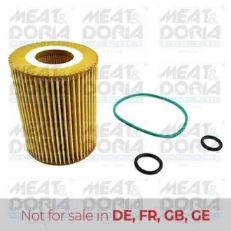 14012 MEATDORIA OPEL Фильтр масляный Astra, Corsa, Meriva, Zafira 1.7CDTI MEAT&DORIA подбор по vin на Brocar