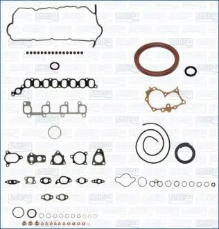 51021100 AJUSA TOYOTA Комплект прокладок двигуна AVENSIS 2.0 D-4D 03-08, COROLLA 2.0 D-4D 02-06, RAV 4 II 2.0 D 4WD 01-05 AJUSA підбір по vin на Brocar