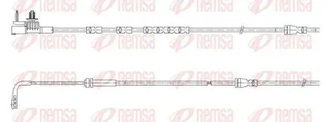 001195 REMSA LAND ROVER Датчик зносу гал. колодок (перед) RANGE ROVER EVOQUE 1.5 20-, 2.0 18- REMSA підбір по vin на Brocar