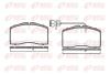 044812 REMSA гальмівні колодки перед. AUDI A8/S8 94-02 (з датчик.) REMSA підбір по vin на Brocar
