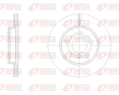 6253210 REMSA BMW Гальмівний диск i3 (I01) Range Extender 13- REMSA підбір по vin на Brocar