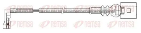 001204 REMSA VW датчик гальм. колодок. Crafter 16- REMSA підбір по vin на Brocar