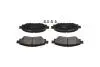 KBP9152 KAVO PARTS TOYOTA Гальмівні колодки HILUX VIII 2.4 D 4WD 15- KAVO підбір по vin на Brocar