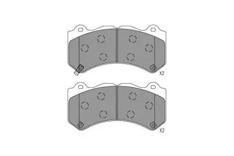 KBP6627 KAVO PARTS CHEVROLET Колодки гальмівні Camaro, JEEP KAVO підбір по vin на Brocar