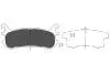 KAVO PARTS MAZDA гальмівні колодки задн.MX-5 II 94- KBP-4540