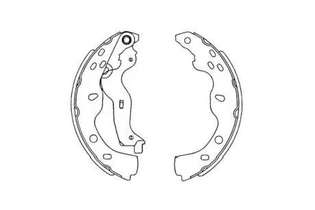 KBS8914 KAVO PARTS SUZUKI щоки гальм SX4 06- KAVO подбор по vin на Brocar