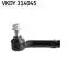 SKF FORD Наконечник лівий ECOSPORT 1.0-1.5 13-, FIESTA 1.0-1.5 17- VKDY 314045