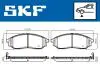 VKBP80166A SKF NISSAN гальмівні колодки передн..Murano,Navara,Pathfinder 05- SKF підбір по vin на Brocar