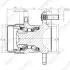 GMB HYUNDAI Маточина колеса зад. VELOSTER 1.6 11-17, ELANTRA  1.6/1.8 05- GH34980T