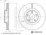 ADBP430109 BLUE PRINT FORD Диск передній GALAXY III (CK) 2.0 EcoBlue BLUE PRINT підбір по vin на Brocar