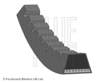 AD10V825 BLUE PRINT ремінь клиновий 10x825 BLUE PRINT підбір по vin на Brocar