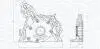 MAGNETI MARELLI OPEL Оливний насос ASTRA G 1.8 00-, ASTRA H 1.8 04-, VECTRA B 1.8 95-, VECTRA C 1.8 02-, AUDI, BMW 351516000143