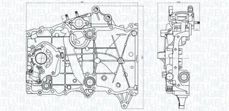 351516000120 Оливний насос MAGNETI MARELLI подбор по vin на Brocar