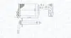 MAGNETI MARELLI AUDI Радіатор опалення 80 B4 Avant RS2 quattro 94-, A4 B5 1.6 94-, 1.9 95- 350218462000