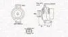 MAGNETI MARELLI TOYOTA Генератор AVENSIS 2.0, 2.2 08-, RAV 4 III 2.2 05-, LEXUS 063732029010