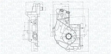 351516000098 MAGNETI MARELLI FIAT Оливний насос BRAVA 98-, PANDA 03-, PUNTO 01-, TOYOTA MAGNETI MARELLI підбір по vin на Brocar