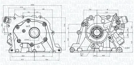 351516000127 MAGNETI MARELLI FORD Оливний насос Focus, Fiesta, MAZDA MAGNETI MARELLI підбір по vin на Brocar