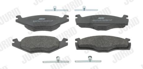 571848J JURID VW гальмівні колодки передн.PoloSeat Cordoba/Ibiza,Skoda Felicia JURID підбір по vin на Brocar