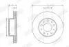563716JC JURID CITROEN диск гальмівний передн.Jumper,Fiat Ducato,Boxer 06- JURID підбір по vin на Brocar