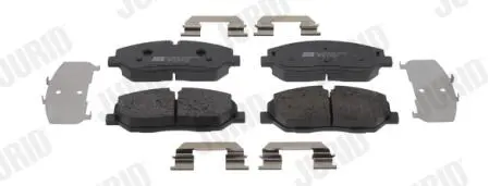 574145J JURID HYUNDAI гальмівні колодки передн. H350 2.5 CRDI 15- JURID подбор по vin на Brocar